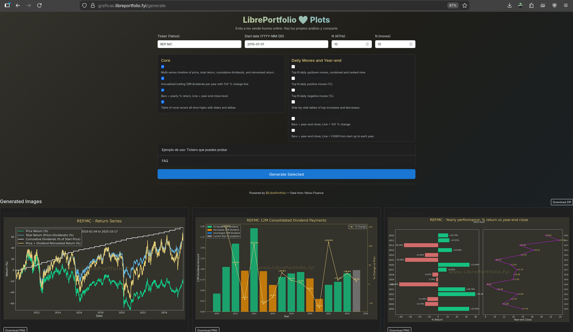 Custom matplotlib x fastAPI x Graficas LibrePortfolio