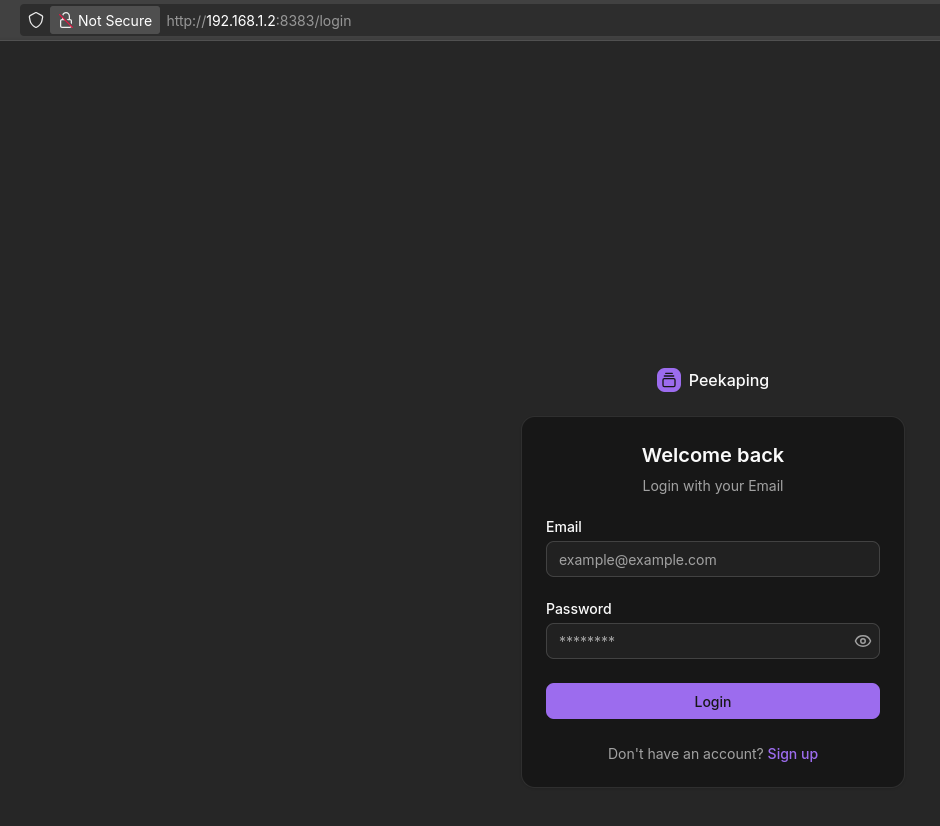 Peekaping Monitoring