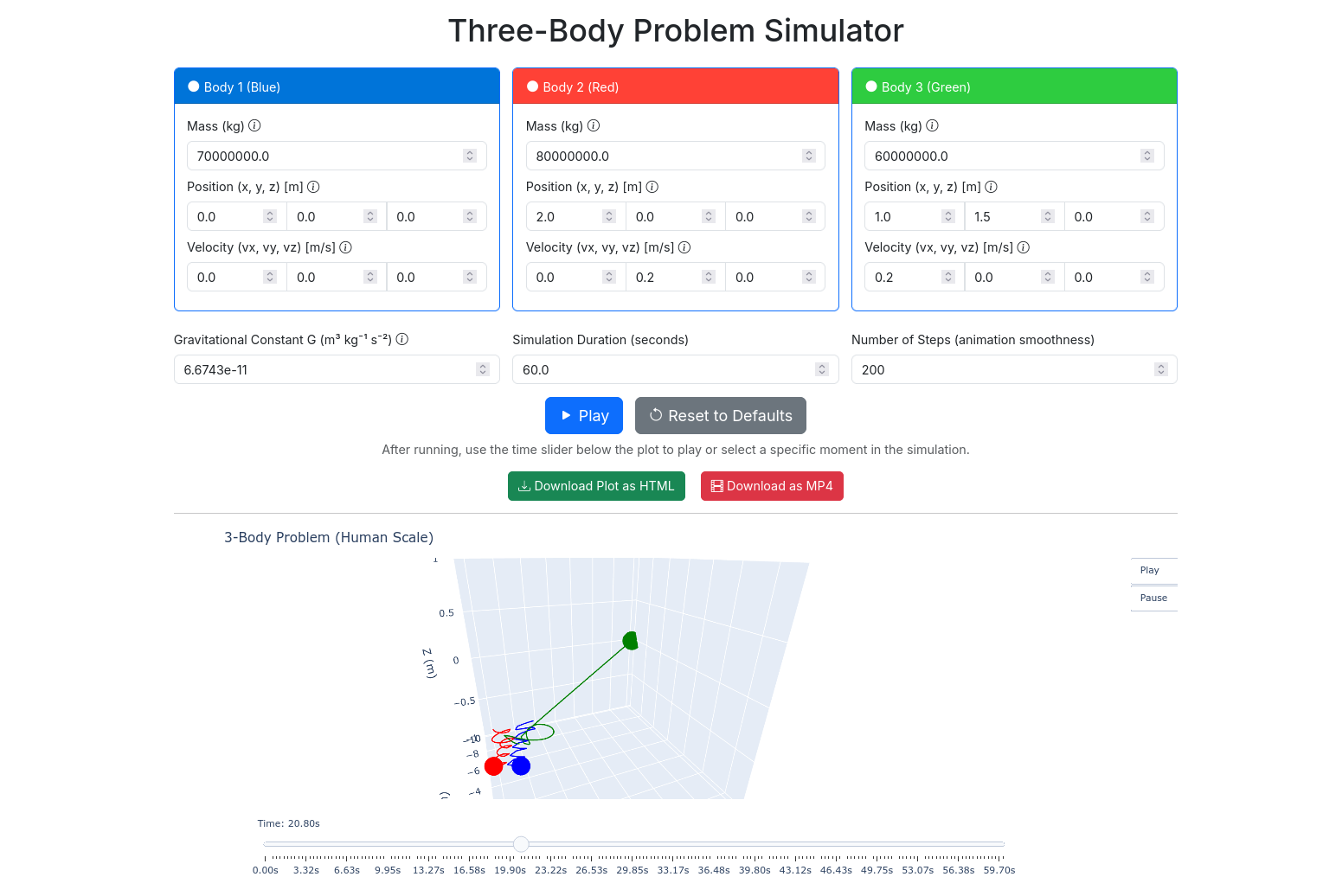 Three Body Repo