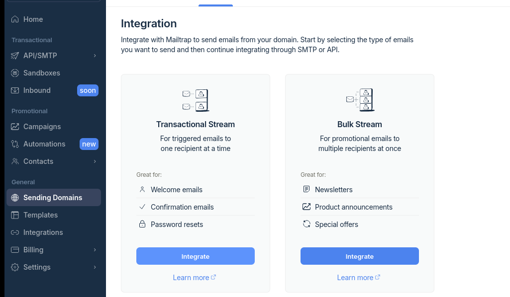 Emails for Dev Post - MailTrap 101