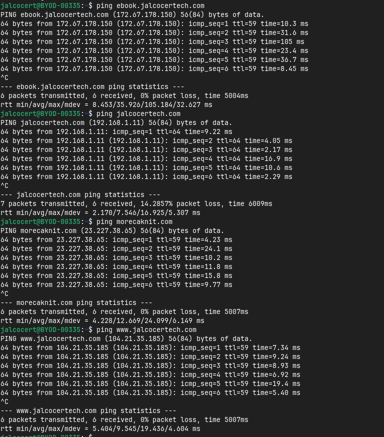 Ping comparison from selfhosted astro x300 vs local ping vs shopify vs cloudflare pages