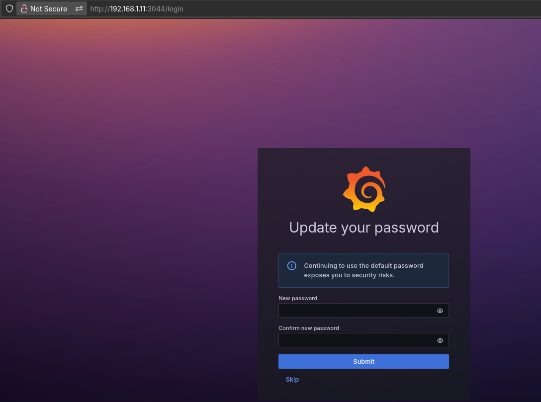 Grafana UI