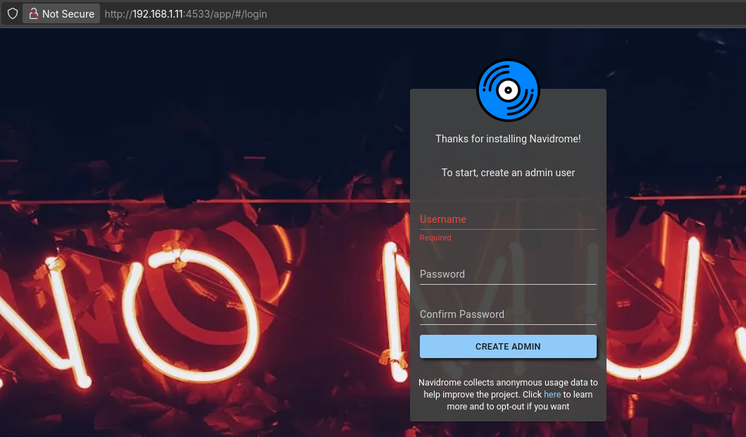 NaviDrome UI