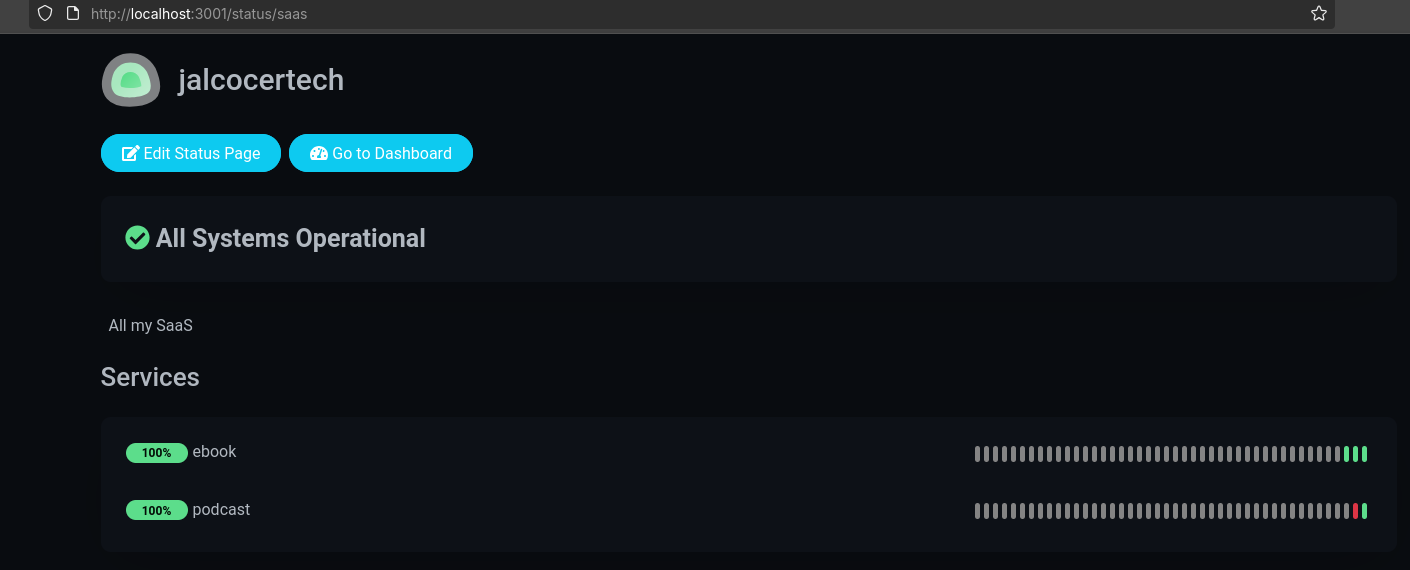 Status Pages