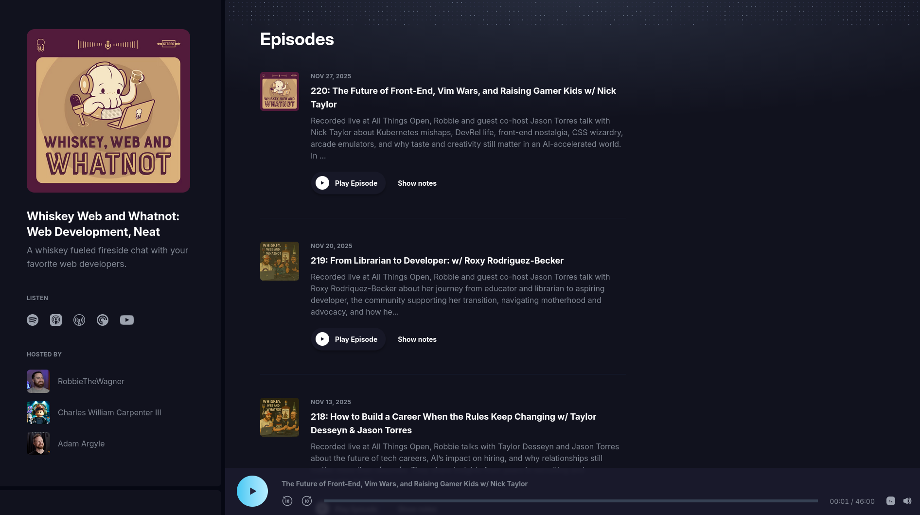 StarPOD - Astro Podcast Theme awsome UI