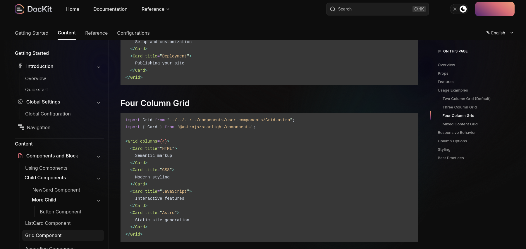 Dockit - A better Astro Starlight for FossEngineer