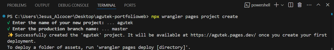 Cloudflare Wrangler CLI